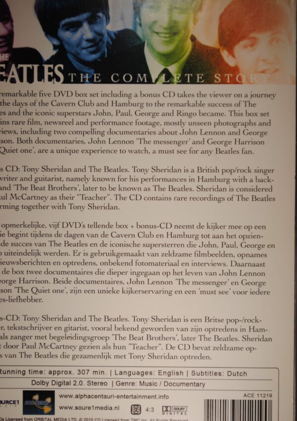 Beatles - Complete Story  (5DVD) - Afbeelding 2