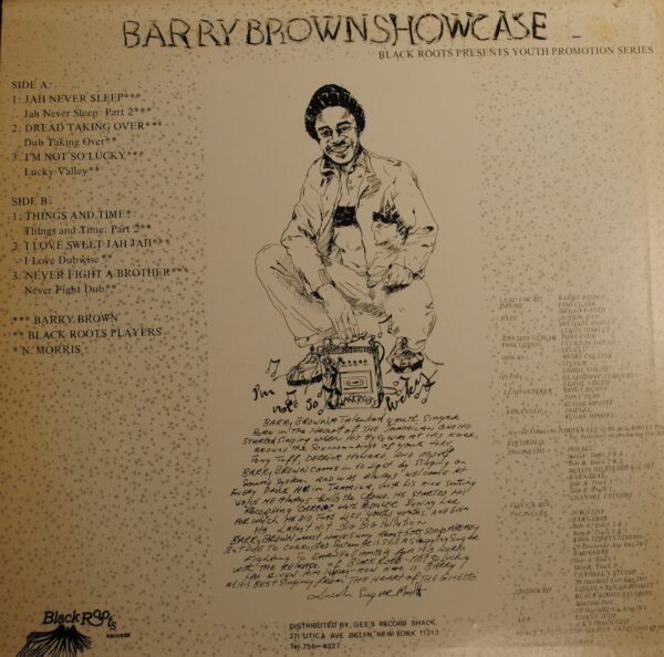 Barry Brown – I'm Not So Lucky - Afbeelding 2