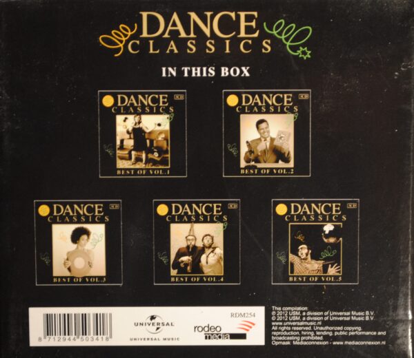 Dance Classics - The Best Of Vol. 1 - 5 - Div Art.  (15CD) - Afbeelding 2