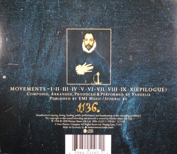 Vangelis – El Greco - Afbeelding 2