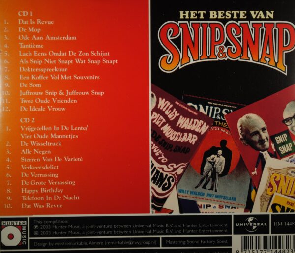 Snip & Snap – Het Beste Van  (2CD) - Afbeelding 2