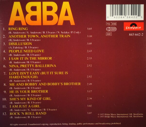 ABBA – Ring Ring - Afbeelding 2