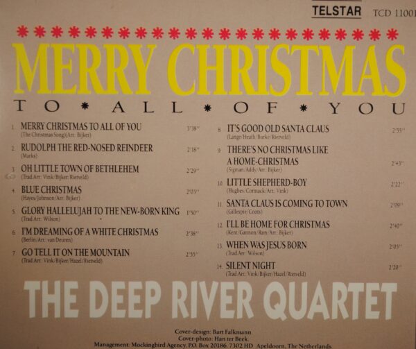 Deep River Quartet – Merry Christmas To All Of You - Afbeelding 2