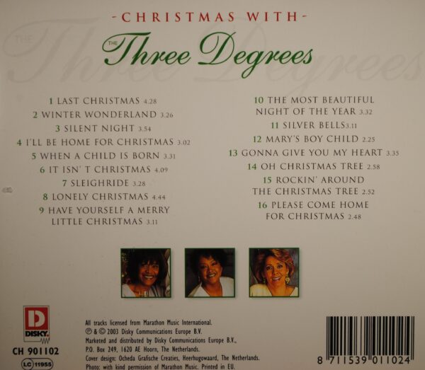 Three Degrees – Christmas With - Afbeelding 2