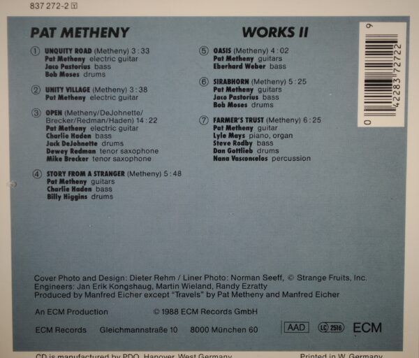 Pat Metheny – Works II - Afbeelding 2