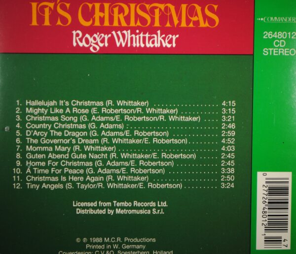 Roger Whittaker – It's Christmas - Afbeelding 2