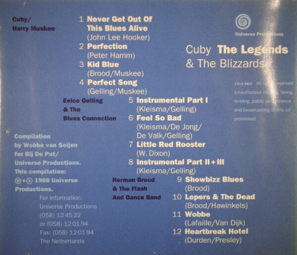 Cuby & The Blizzards – The Legends - Afbeelding 2