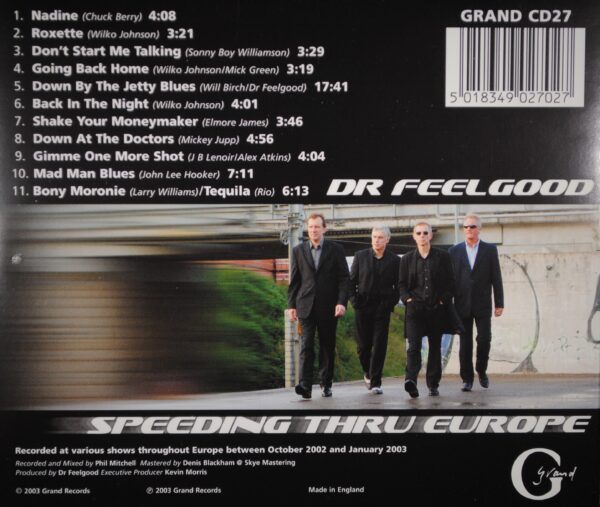 Dr. Feelgood – Speeding Thru Europe - Afbeelding 2