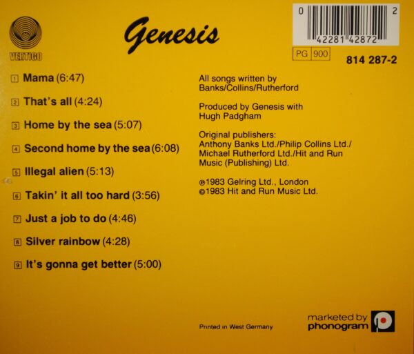 Genesis – Genesis - Afbeelding 2