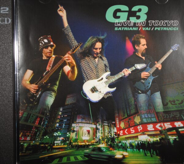 G3  Satriani/Vai/Petrucci – G3 Live in Tokyo  (2CD)