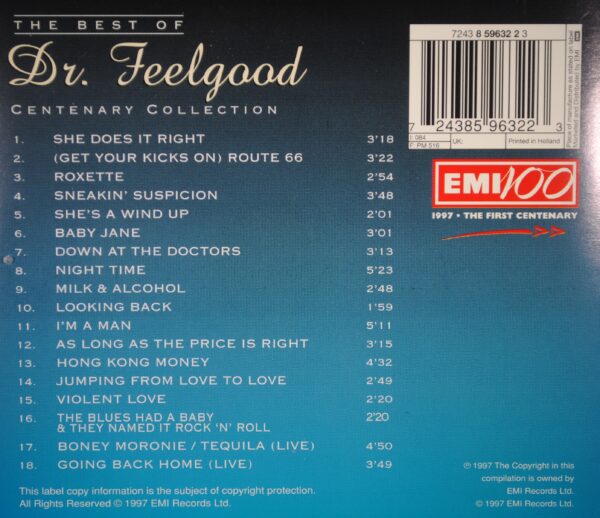 Dr. Feelgood – The Best Of - Afbeelding 2