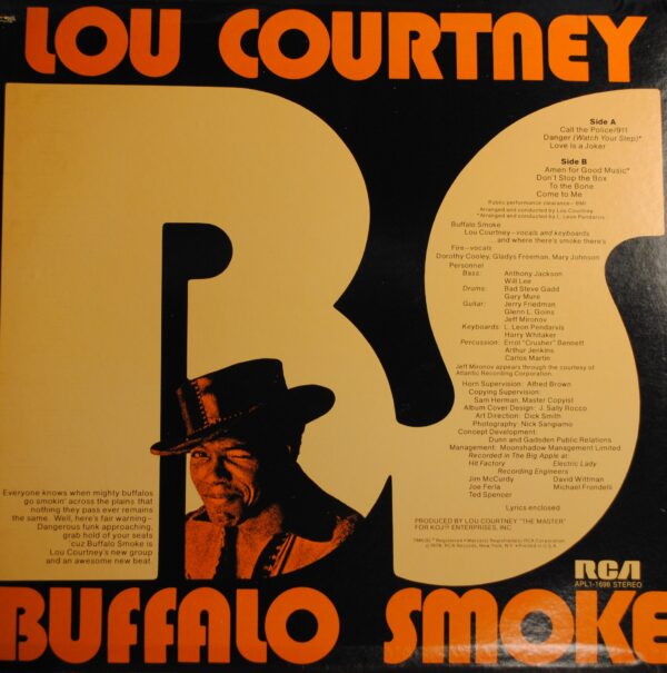 Lou Courtney/Buffalo Smoke – Lou Courtney/Buffalo Smoke - Afbeelding 2