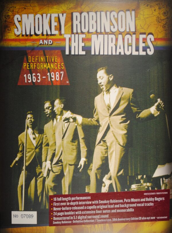 Smokey Robinson and The Miracles – Definitive Performances 1963-1987