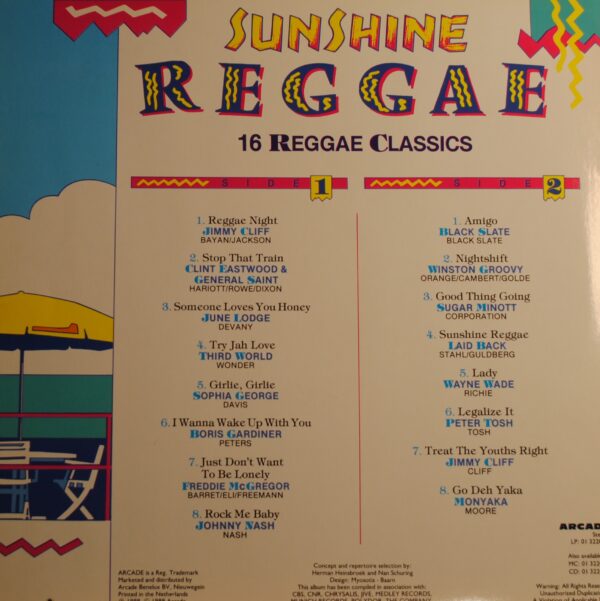 Sunshine Reggae (16 Reggae Classics) - Div. Art. - Afbeelding 2