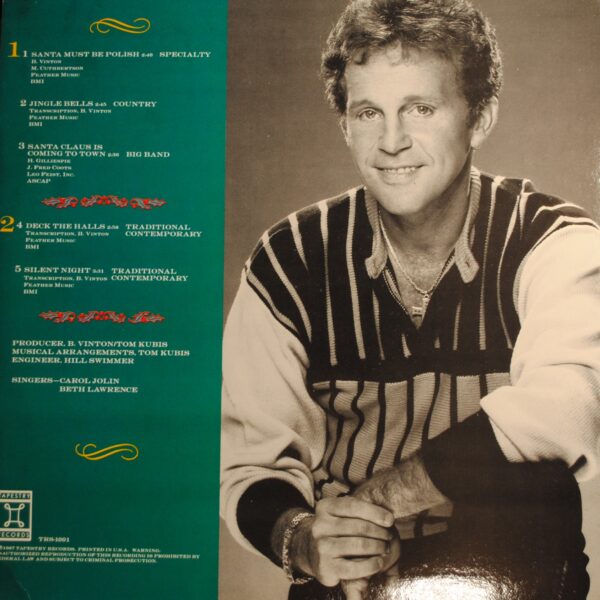 Bobby Vinton – Sings Santa Must Be Polish And Other Christmas Sounds Of Today - Afbeelding 2