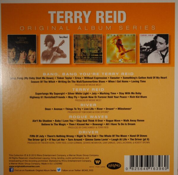 Terry Reid – Original Album Series  (5CD) - Afbeelding 2