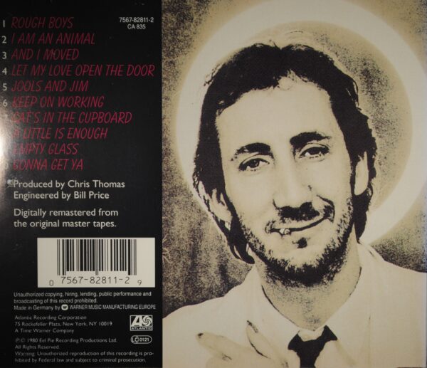 Pete Townshend – Empty Glass - Afbeelding 2