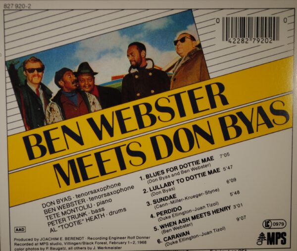 Ben Webster/Don Byas – Ben Webster Meets Don Byas - Afbeelding 2