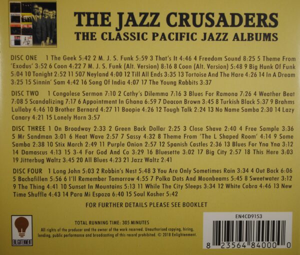 Jazz Crusader – The Classic Pacific Jazz Albums  (4CD) - Afbeelding 2