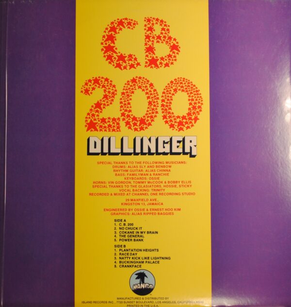 Dillinger – CB 200 - Afbeelding 2