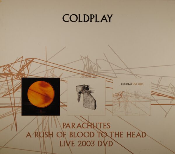 Coldplay – Parachutes/A Rush Of Blood To The Head/Live 2003 DVD  (2CD/1DVD)