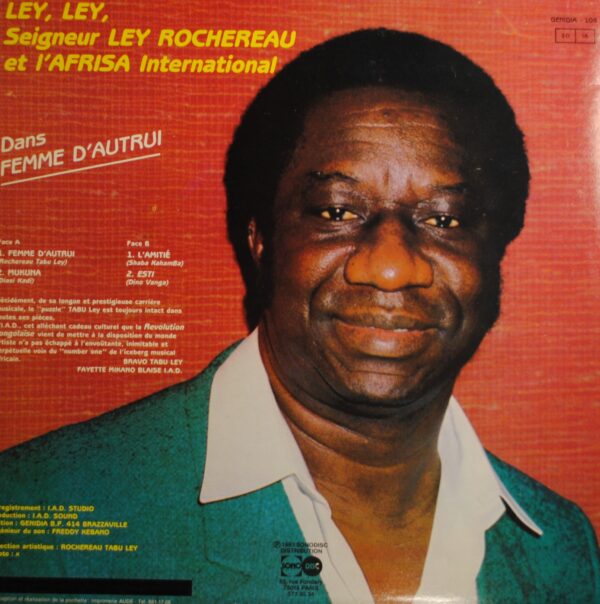 Ley, Ley, Seigneur Ley Rochereau – Femme D'Autrui - Afbeelding 2