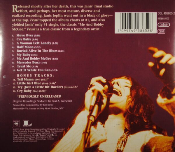 Janis Joplin – Pearl - Afbeelding 2