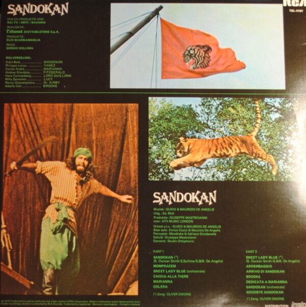 Sandokan - Soundtrack  (TV-Serie) - Afbeelding 2