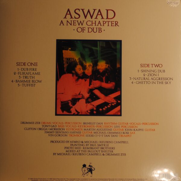 Aswad - A New Chapter of Dub - Afbeelding 2