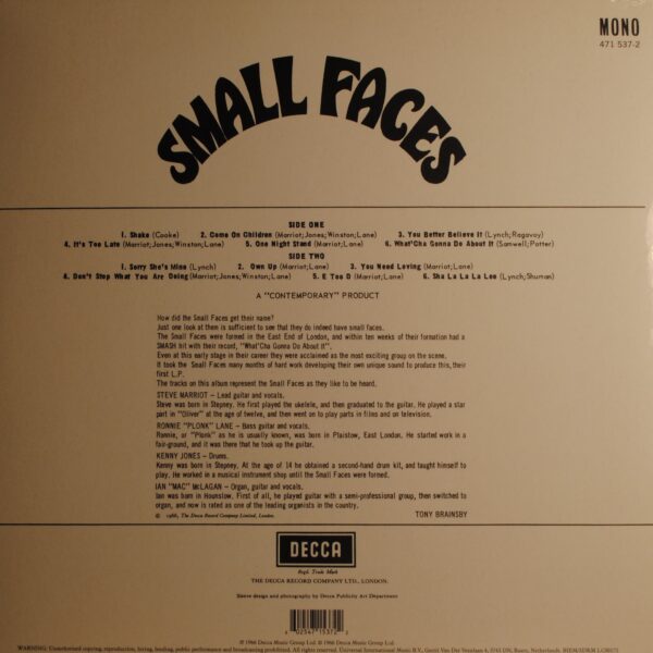 Small Faces - Small Faces - Afbeelding 2