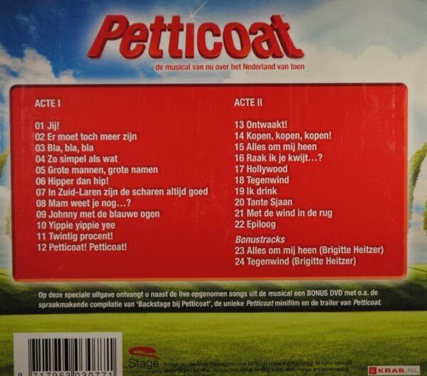 Petticoat - Ned. Cast.  (CD/DVD) - Afbeelding 2