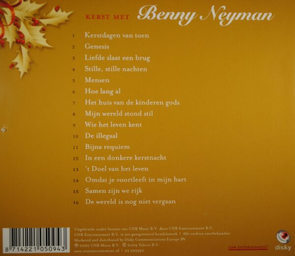 Benny Neyman – Kerst Met - Afbeelding 2