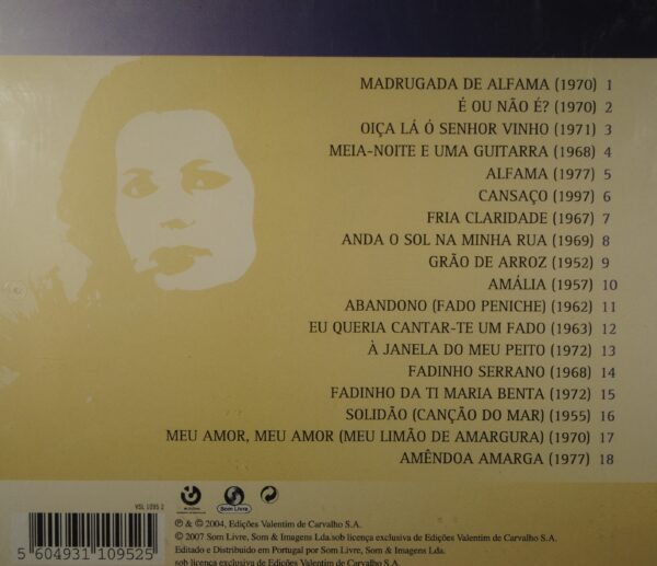 Amália Rodrigues – (The Art Of)  Vol. II - Afbeelding 2