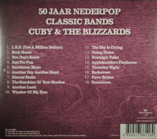 Cuby & The Blizzards – 50 Jaar Nederpop - Afbeelding 2