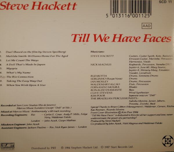 Steve Hackett – Till We Have Faces - Afbeelding 2