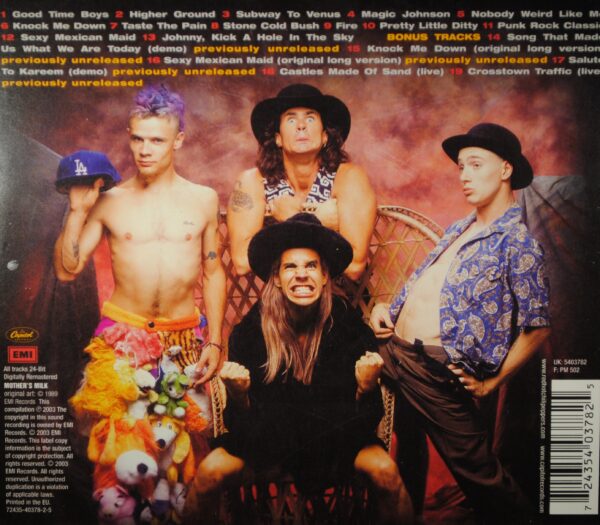 Red Hot Chili Peppers – Mother's Milk - Afbeelding 2