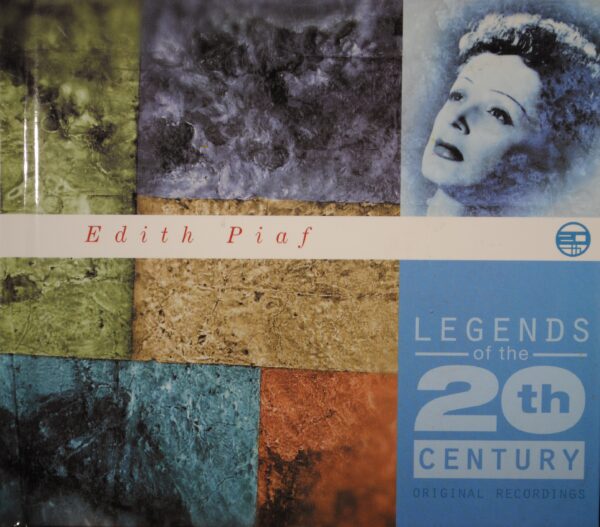 Edith Piaf – Legends Of The 20th Century  (CD+Boekje)