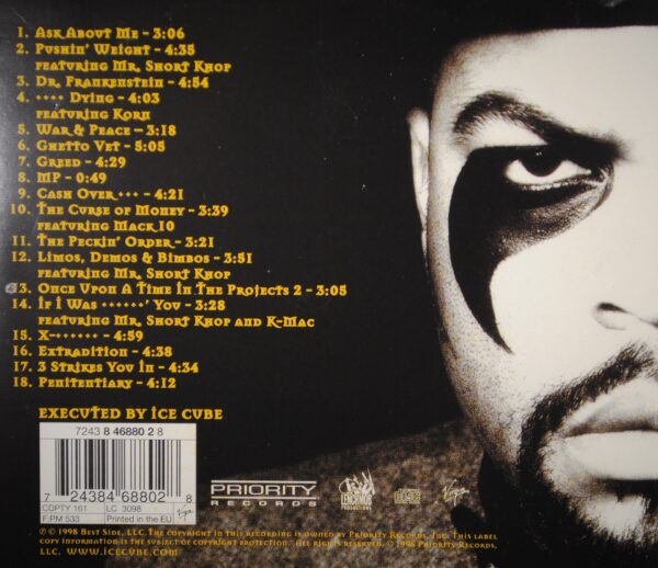 Ice Cube – War & Peace Vol. 1 (The War Disc) - Afbeelding 2