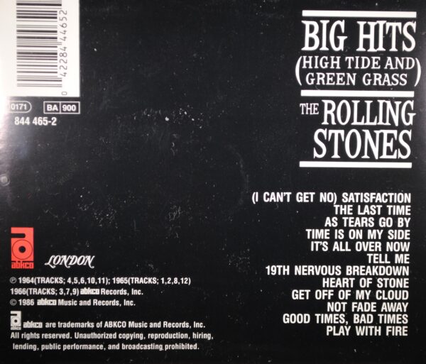 Rolling Stones – Big Hits (High Tide And Green Grass) - Afbeelding 2