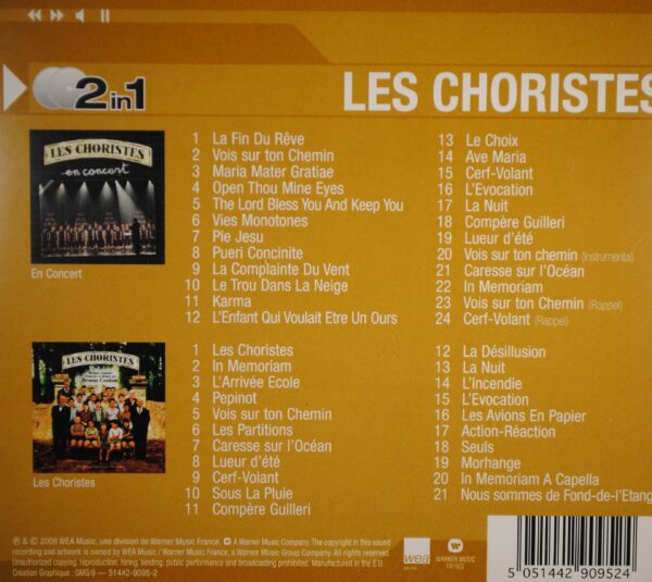 Les Choristes – En Concert/Les Choristes  (2CD) - Afbeelding 2