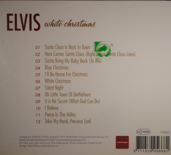 Elvis Presley – White Christmas - Afbeelding 2