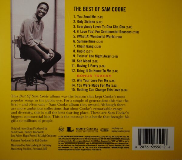 Sam Cooke – The Best Of - Afbeelding 2