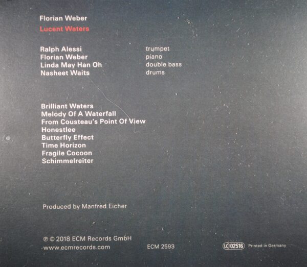 Florian Weber/Ralph Alessi/Linda May Han Oh/Nasheet Waits – Lucent Waters - Afbeelding 2