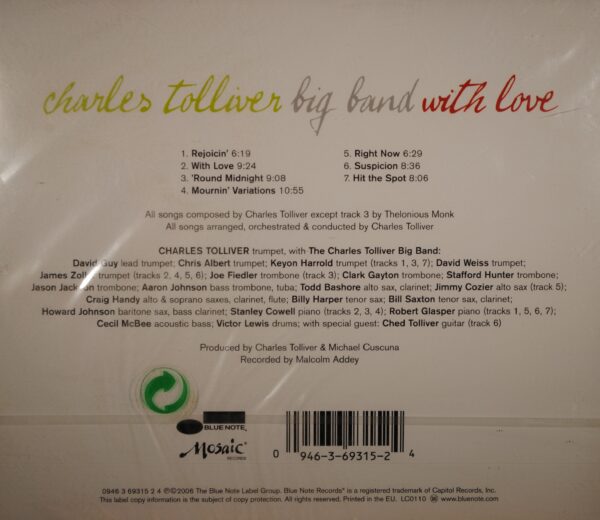 Charles Tolliver Big Band – With Love - Afbeelding 2