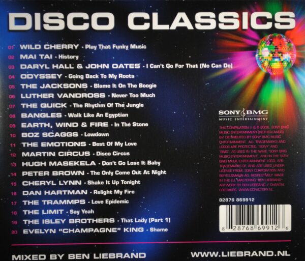 Ben Liebrand – Disco Classics - Afbeelding 2