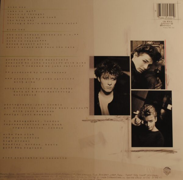 A-HA – Hunting High And Low - Afbeelding 2