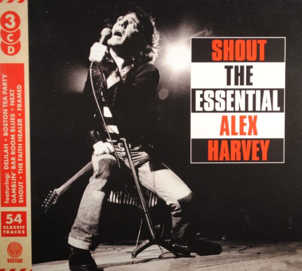 Alex Harvey – Shout The Essential Alex Harvey  (3CD)