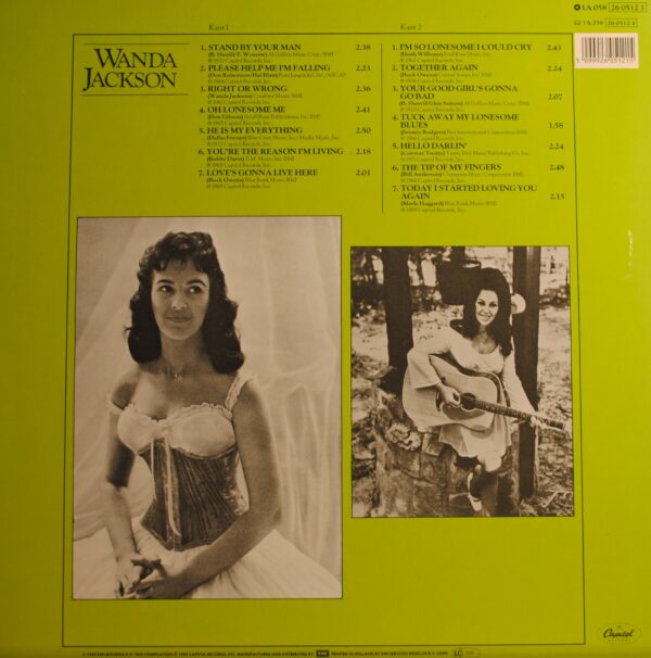 Wanda Jackson – Country Love Songs - Afbeelding 2