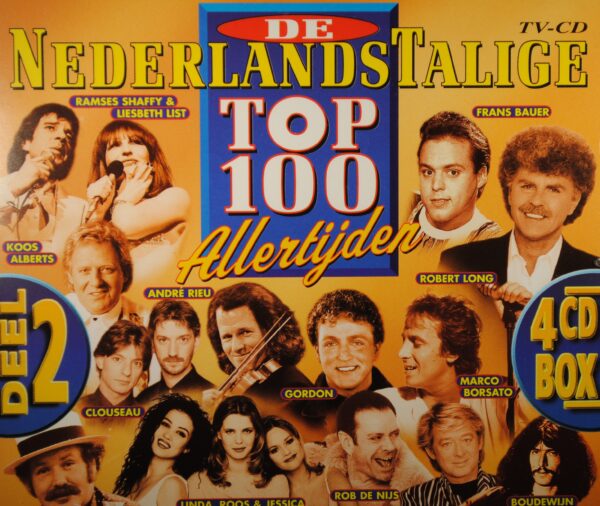 De Nederlandstalige Top 100 Allertijden - Deel 2 - Div. Art.  (4CD)