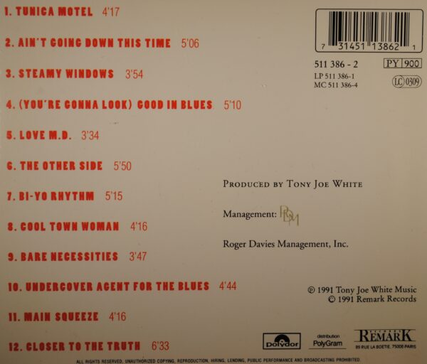 Tony Joe White – Closer To The Truth - Afbeelding 2